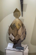 Art Deco-Inspired Chocolate Eggs on Display at Belíåuf in Brussels