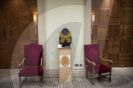 Art Deco-Inspired Chocolate Eggs on Display at Belíåuf in Brussels
