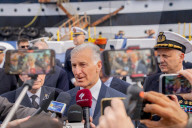 Italy's Tall Ship 'Amerigo Vespucci' In Brindisi