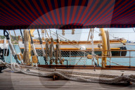 Italy's Tall Ship 'Amerigo Vespucci' In Brindisi