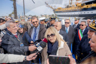 Italy's Tall Ship 'Amerigo Vespucci' In Brindisi