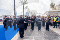 Italy's Tall Ship 'Amerigo Vespucci' In Brindisi