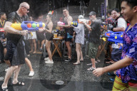 Thailand Celebrates Songkran Festival 2025.