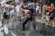 Thailand Celebrates Songkran Festival 2025.