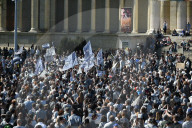 Protesters Protesting Against The Pride Ban On An Illiberal Pride March