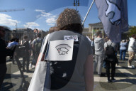 Protesters Protesting Against The Pride Ban On An Illiberal Pride March