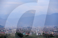 Kathmandu's Pollution Gets Washed By Rain