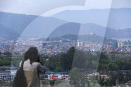 Kathmandu's Pollution Gets Washed By Rain