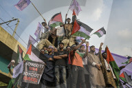 Protest For Support Of Palestine In Dhaka.