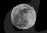 The Pink Moon Appears Over The Sky In Ratnapura, Sri Lanka