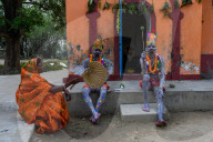 Charak And Gajon Festival In India.