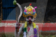 Charak And Gajon Festival In India.