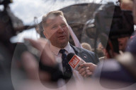 Poles Danced The Polish National Dance Polonaise On Krakowskie Przedmiescie In Warsaw, Poland, On April 12, 2025
