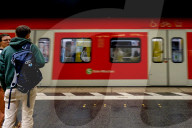 S-Bahn Station Rosenheimer Platz In Munich