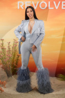 Cardi B Wows In Low Cut Body Suit At The Revolve Festival In Thermal California - 12 April 2025