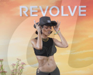 Superstar Teyana Taylor Shows Ripped Body In Crop Top And Form Fitting Skirt At The Revolve Festival In Thermal California - 12 April 2025