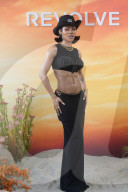 Superstar Teyana Taylor Shows Ripped Body In Crop Top And Form Fitting Skirt At The Revolve Festival In Thermal California - 12 April 2025