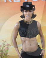 Superstar Teyana Taylor Shows Ripped Body In Crop Top And Form Fitting Skirt At The Revolve Festival In Thermal California - 12 April 2025