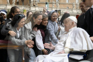 NEWS -  Papst Franziskus am Palmsonntag im Vatikan