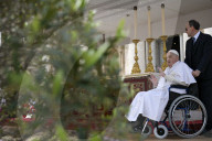 NEWS -  Papst Franziskus am Palmsonntag im Vatikan