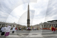 NEWS -  Papst Franziskus am Palmsonntag im Vatikan