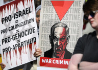Demonstrators And Police Clash During Palestinian Solidarity Rally In Edmonton