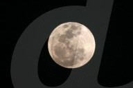 The Pink Moon Of April In Mexico City