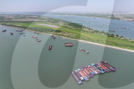 Strong Winds Hit Nanjing