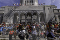 Fight Oligarchy Rally, Los Angeles 4-12-25