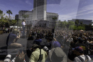 Fight Oligarchy Rally, Los Angeles 4-12-25