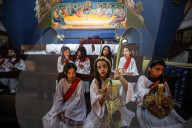 Palm Sunday In Gaza, Palestine