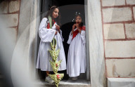 Palm Sunday In Gaza, Palestine