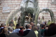Palm Sunday In Gaza, Palestine