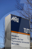 Entrance Signage TUM Klinikum Rechts Der Isar Of The Technical University Of Munich
