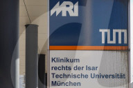 Entrance Signage TUM Klinikum Rechts Der Isar Of The Technical University Of Munich