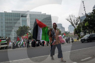 Pro-Palestine Protest In Jakarta