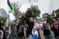 Pro-Palestine Protest In Jakarta