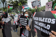 Pro-Palestine Protest In Jakarta