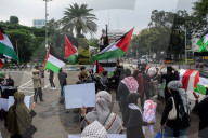 Pro-Palestine Protest In Jakarta