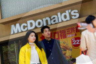 US Brand Storefront In Shanghai Amid Trade War Between China And US