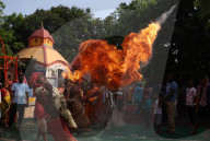 Gajan Festival Celebration, In North 24 Pargana District, India - 13 April 2025
