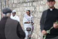 Palm Sunday Procession In Jerusalem 