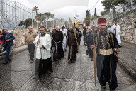Palm Sunday Procession In Jerusalem 