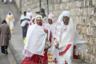 Palm Sunday Procession In Jerusalem 