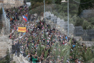 Palm Sunday Procession In Jerusalem 