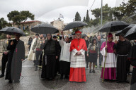 Palm Sunday Procession In Jerusalem 