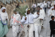 Palm Sunday Procession In Jerusalem 