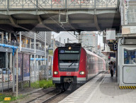 S-Bahn Station Hackerbrücke In Munich
