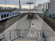S-Bahn Station Hackerbrücke In Munich