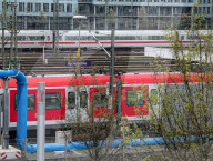 S-Bahn Station Hackerbrücke In Munich